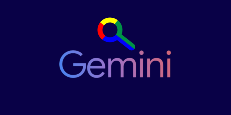 Graphic of Google Gemini's AI logo, illustrating its integration into digital marketing strategies for enhanced targeting and insights.